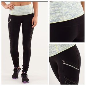 LULULEMON Toasty Tech Tight 4 Clarity Yellow